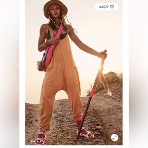 Free People Toasted coconut Hot Shot Onesie